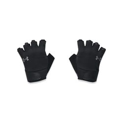 Under Armour Heren halve vingers handschoenen Ua trainingshandschoenen, zwart, 1369826-001, XXL