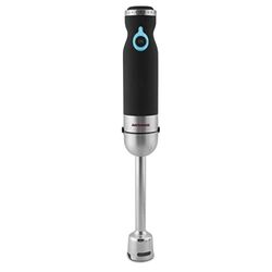 Gastroback 40976 Design Advanced Pro E Powerful Immersion Blender (800 Watt) Stainless Steel with Emulsifier Insert and Complete Accessories, Black/Silver