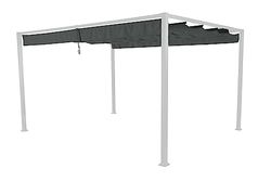 Tetto antracite per gazebo Sky 4 x 3 m, 100% polipropilene