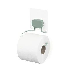Compactor Bestlock Magic Portarotolo Montabile a Parete, Autoadesivo, Supporta Fino a 3kg, 13 x 9,5 x 9 cm, Gamma Grena, Verde, RAN10679