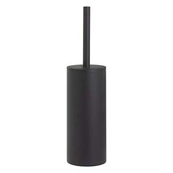 Tiger Noon Toilet Brush and Holder Freestanding, Black, 8.9 x 38.3 x 8.9 cm