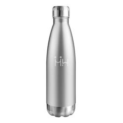 Borraccia Termica 500ml, Borraccia Acciaio Inox Riutilizzabile, Senza BPA, Doppio Isolamento, Borraccia A Prova di Perdite, Bottiglia Acqua Per Bambini, Scuola, Ufficio, Viaggi, Sport, Campeggio