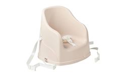 THERMOBABY - TUDI stoelverhoger - Van 6 tot 36 maanden (of tot 15 kg) - Comfortabel - Compact - IJsbruin - Gemaakt in Frankrijk