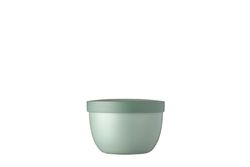 Mepal – Snackpot Ellipse – Food Container for Storing and Transporting Snacks - Suitable for Freezer, Microwave & Dishwasher - 350 ml – Nordic Sage