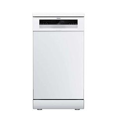 Teka DFS 24610 WH - Lavavajillas Pequeño sin Instalación 45 cm HomeCare Series para 9 Cubiertos y 6 Programas de Lavado y Programa Whisper Extra Silencioso, Color Blanco