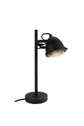 Chericoni Nero bordslampa – 1 lampa – 11 cm – svart med glas
