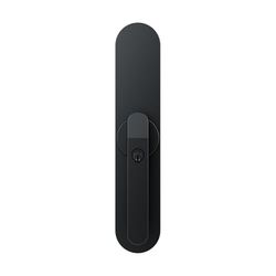 ABUS WINTECTO One Moteur de fenêtre - Poignée de fenêtre intelligente pour fenêtres, portes de balcon et de terrasse - avec fonction alarme - montage simple sans perçage - noir, même clé (AL0089)