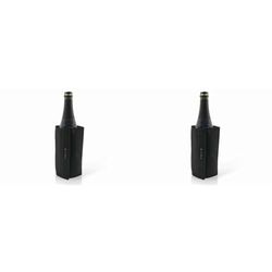Vin Bouquet FIE 042 Housse glacière Noir 22,7 x 14,7 x 2,2 cm (Lot de 2)
