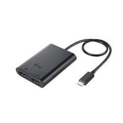 i-Tec HDMI C31DUAL4K60HDMI adapter svart