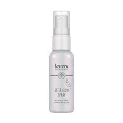 lavera Set & Glow Spray – fixeert de make-up – natuurlijke afwerking – hydraterend – veganistisch – natuurlijke cosmetica – 50 ml