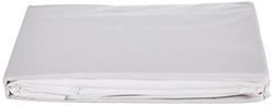 MIMOSA Fitted Sheet, White, 150 cm