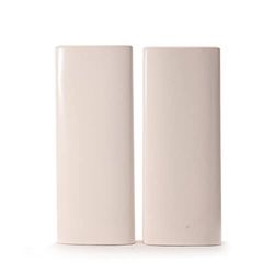 Martini Spa luftfuktare platt, set 2 stycken, vit, plast, Il Coccio Evaporatori