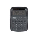 MAUL Calculatrice Eco MJ 555 | Calculatrice Solaire avec écran à 10 Chiffres | Calculatrice Durable en Plastique recyclé | Fonctions Standard | Prix Blauer Engel | Gris