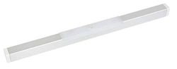 Ledlampen, aluminium, werkt op batterijen, 30 x 1,7 x 1,8 cm, met sensor 1 W, 42 lumen, lichtduur instelbaar, vereist 4 AAA-batterijen