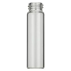 Macherey & Nagel ML-1617 - Bottiglie filettate in vetro, fondo piatto, N 15, trasparente, capacità 8,0 ml, diametro 16,6 mm, altezza 61,0 mm, confezione da 100 pezzi