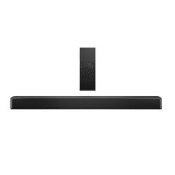 Hisense HS2100 Soundbar 2.1, 240W, Subwoofer Sottile Esterno wireless, Supporta Dolby Digital e DTS Virtual:X, Bluetooth, HDMI, USB, Ingresso Audio Ottico