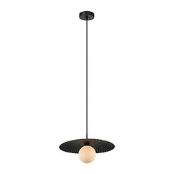 Italux Malor Moderne hangende plafondlamp met 1 lichtkoepel, G9