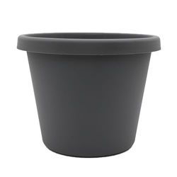 The HC Companies Plastkruka, varm grå, 10 tum