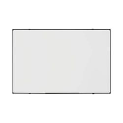 BoardsPlus Economy Lavagna Bianca Magnetica, Lavagna Cancellabile A Secco Con Cornice Nero, 90 x 60 cm