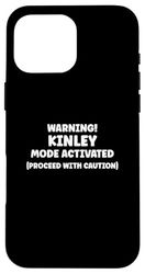 KINLEY Personalized Women's Gift Custom KINLEY Case for iPhone 16 Pro Max