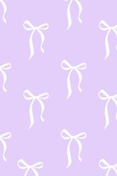 Trendy Lilac Bow Journal - 80 lined pages