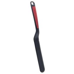 5five - spatola angolata in silicone "silitop" nera e rossa