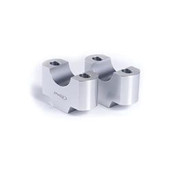 RISER MANUBRIO ALTEZZA 20MM UNIVERSALE C/ARGENTO