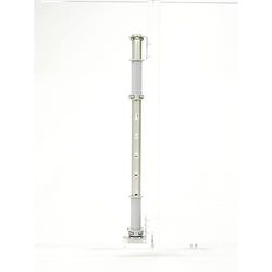 Kesseböhmer 79440103 600-750 mm zijdegoud Lemans II asbuis in hoogte verstelbaar, voor keuken, draaicarusel hoekkast, staal