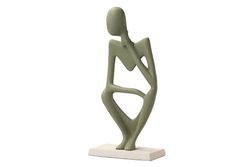 Adda Home Statuetta decorativa, in alluminio, 17 x 10 x 37 cm