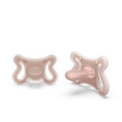 Suavinex, Verpakking met 2 fopspenen voor pasgeborenen, Zero Zero, fysiologische speen SX Pro, pasgeborenen 0-6 maanden, hypoallergeen, geschikt voor de gevoelige huid, siliconen
