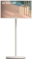 LG StanbyME - 27ART10 - Schermo personale da 27'' - Touchscreen orientabile, Design a stelo con ruote, Monitor Portatile Touch, Batteria Integrata con 3 ore di autonomia, Wi-Fi, WebOS 22, Screen Mirroring