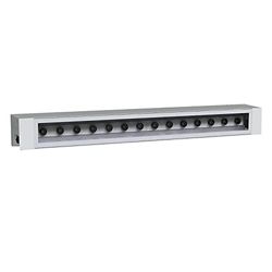 1769 Sicura, LED plafondlamp, CLD, 4000K, 8096lm, 77W, IP66, 154 x 7 x 9 cm, grijs (artikelnummer: 41423800)