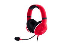 Razer Essential Duo Bundle for Xbox - Wired Headset and Quick Charger for Xbox Controllers (Kaira X for Xbox, Charging Stand, 50mm Drivers, Hyperclear Cardioid Mic, Quick Charge) Red