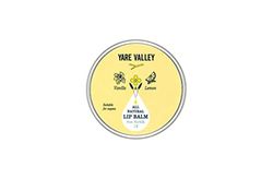 Yare Valley Oils,All Natural Vanilla and Lemon Lip Balm Tin, 15g