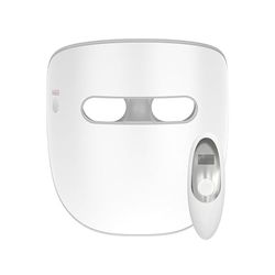 TensCare Glomask Therapeutisch masker met blauw, rood en infrarood licht voor verjonging van de huid, vermindert acne, rimpels en littekens, verbetert de elasticiteit en uitstraling van de huid