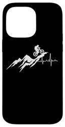 Mountain Biking Heartbeat Adventure Case for iPhone 14 Pro Max