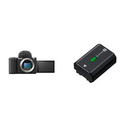 Sony ZV-E10 II | Vlog Camera APSC Con Obiettivo Intercambiabile + NP-FZ100 - Batteria Originale Ricaricabile