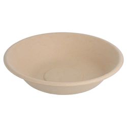Piatto Fondo "Bionic"460 Ml Ø 16X3,6 Cm Naturale Cellulosa - 1000 Unità