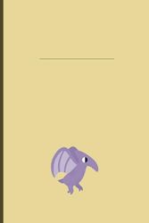 Notebook dinosaur(120p 6inch x 9inch): Pteranodon