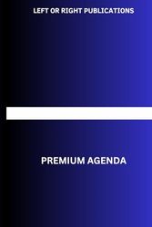 Premium Agenda | Blue | Workout Log Book for Men and Women | Exercise Planner for Personal Training