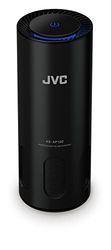JVC KS-AP120 - Mobile Photocatalytic Air Purifier CADR 8.5 m3/h, EPA Filter E12, UV Filter, Ioniser, 2 Cleaning Levels, 12 Watt, USB Connection, Touch Control,Black