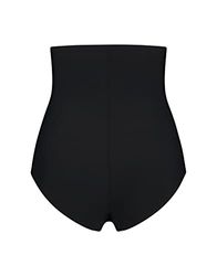 Bye Bra Culotte Rembourrée, Taille Haute, Contrôle De La Lumière, Noir, S-L (m)