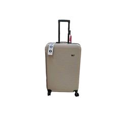 JET LAG, VO0057, Set di 3 Valigie Ibiza Champagne 43L 68L 95L, design Elegante e Moderno, Capacità di Stoccaggio Ottimale, Robustezza e Durabilità, Comfort e Maneggevolezza, Sicurezza Rinforzata