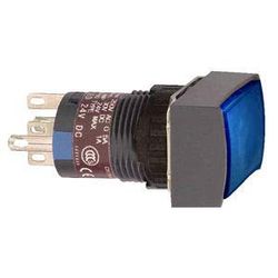 Schneider Elec Pic – MSS 46 03 – Push Button Rectangular Interlocking Bright Blue 12 V 1 Nanc