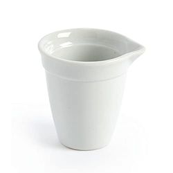 Olympia Bistro Milk Jug White 42Ml 15Oz Porcelain Sauce Pitcher Tableware 12pc