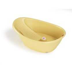 OKBABY Bella - Przytulna wanna dla noworodków i niemowląt w wieku 0-12 miesięcy - żółta, 39231300