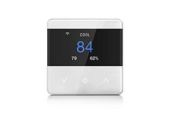 MCO Home Thermostat de Pompe à Chaleur et Climatiseur Conventionnel sans Fil, Blanc, MH-3928