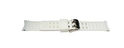 System-S Armband 20 mm av TPU för Samsung Galaxy Watch 5 4 Smartwatch i vitt, Vit, Eine Grösse, Klassisk