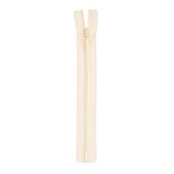 Opti S40-40-00087 Chiusura Lampo, 100% Poliestere, 00087 Crema, 40 cm