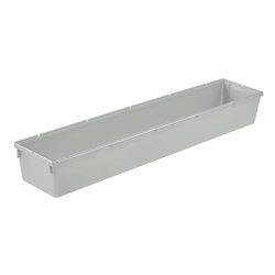 keeeper Organiseringssystem, obegränsade förlängningar, robust plast (PP), 38 x 8 x 5 cm, Pepe, silver